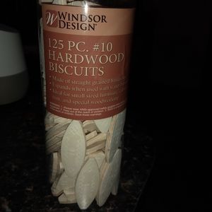 *new* 125 PC Wood biscuits